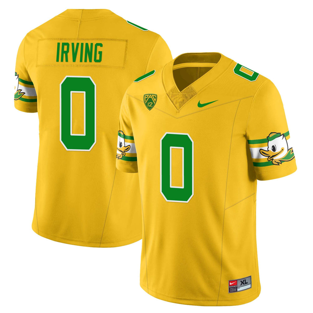 Youth’s Oregon Ducks ‘Mighty Oregon’ Throwback Football Jersey – All Stitched