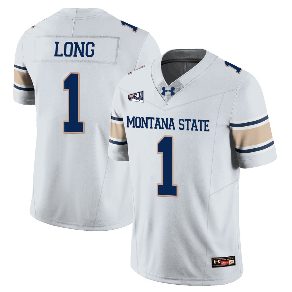 Women's Montana State Bobcat Football Jersey - All Stitched