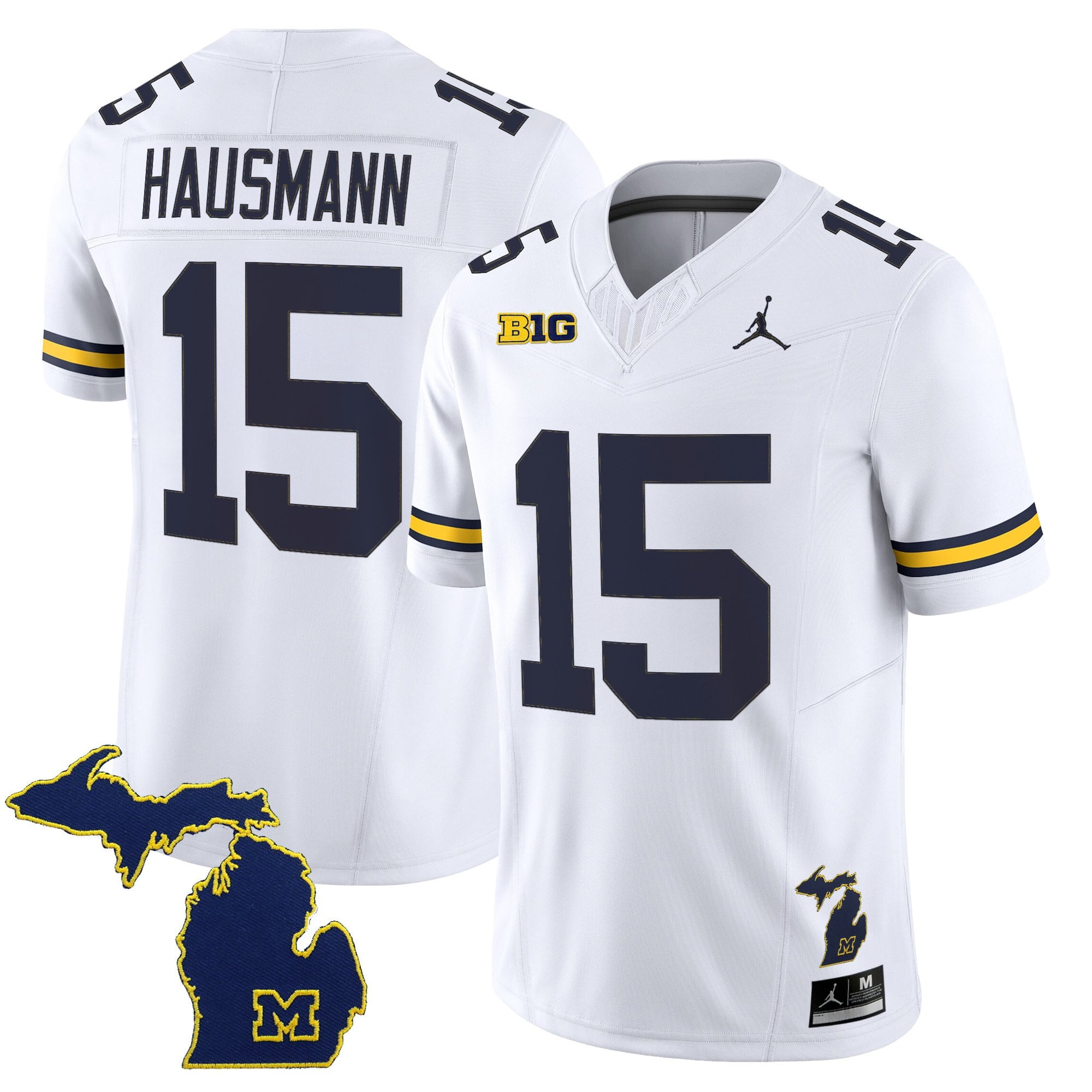 Men's Michigan Wolverines 2025 Vapor Limited Jersey V2 - All Stitched