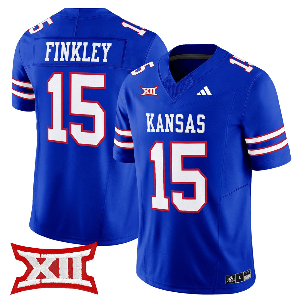 Men's Kansas Jayhawks 2025 Vapor Limited Jersey - All Stitched