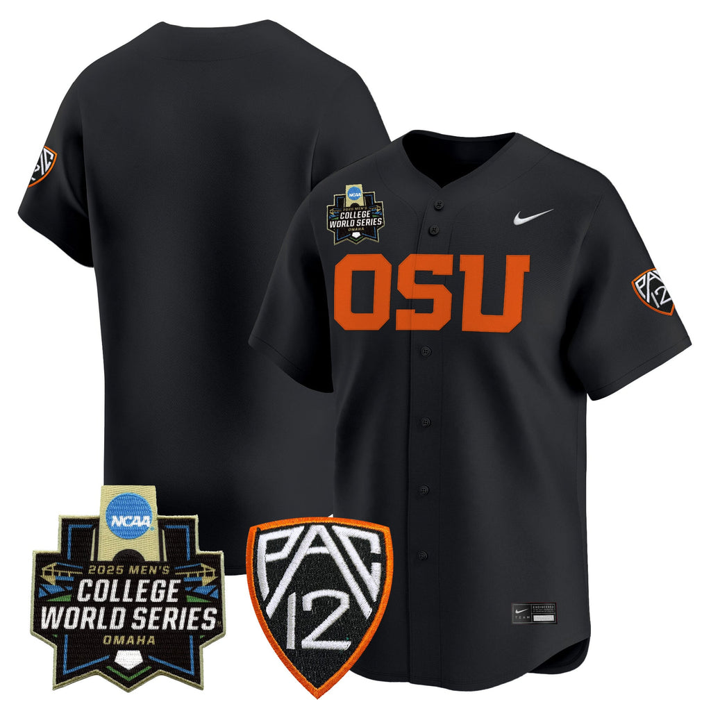 Youth's Oregon State Beavers 2025 World Series Vapor Premier Limited Jersey - All Stitched