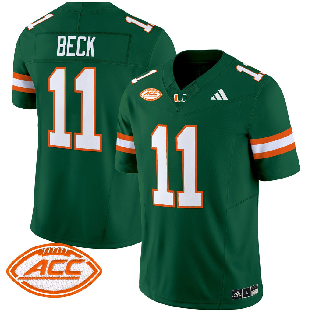 Men's Miami Hurricanes 2025 Vapor Limited Jersey - All Stitched