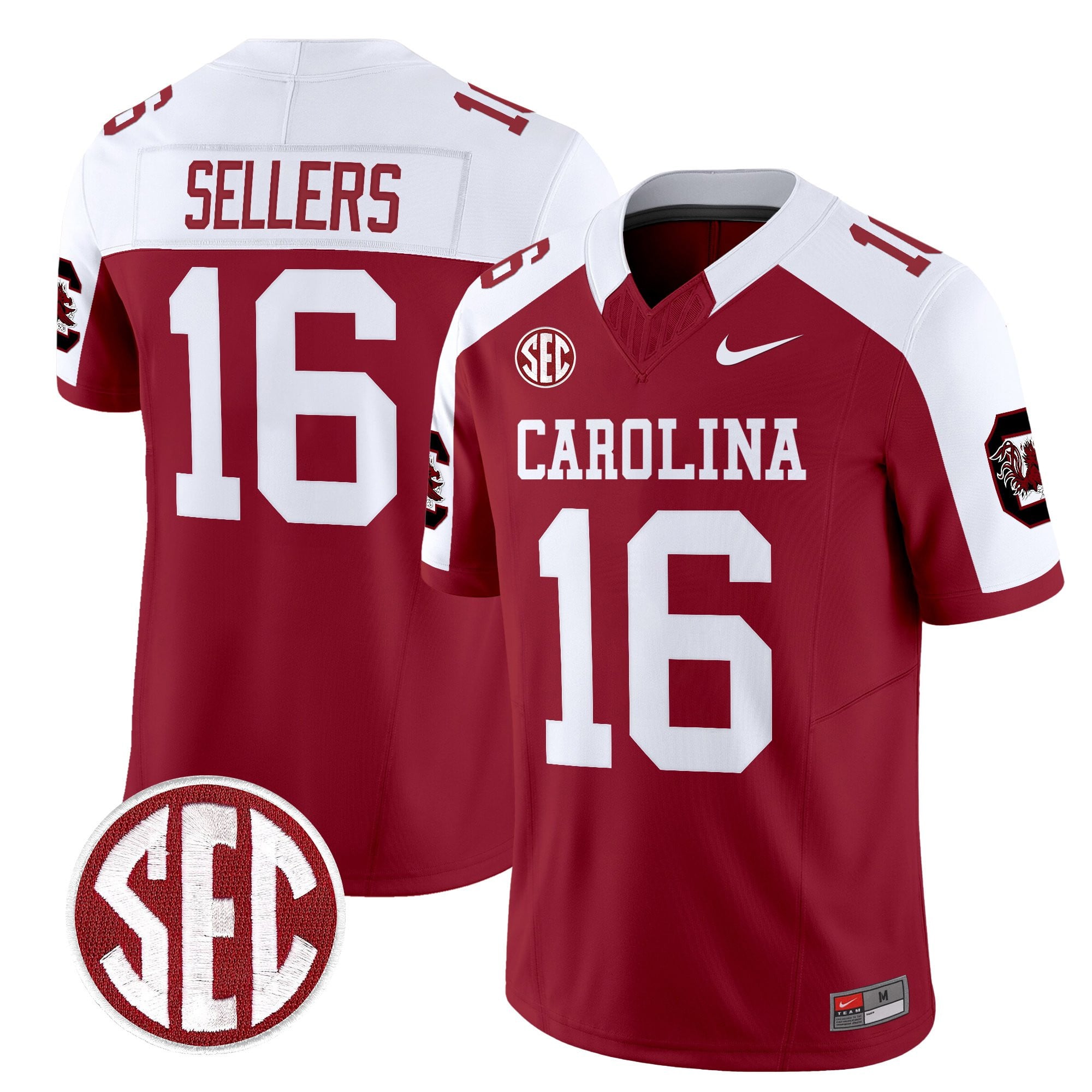 Men's South Carolina Gamecocks 1980 Throwback Vapor Limited Jersey – Rebrand 2026 – All Stitched