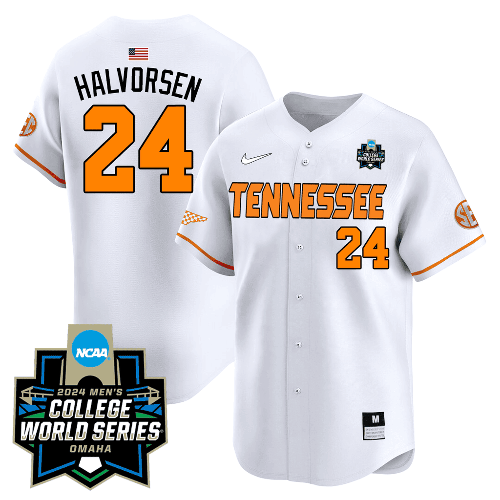 Men's Tennessee Volunteers 23/24 Jersey - 2024 College World Series Patch